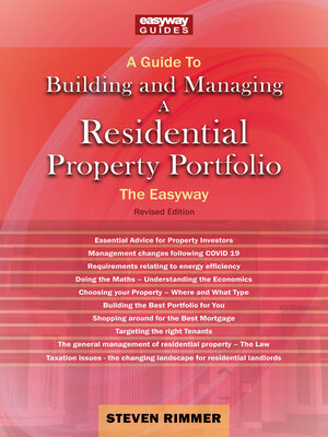 cover image of A Guide to Building and Managing a Residential Property Portfolio